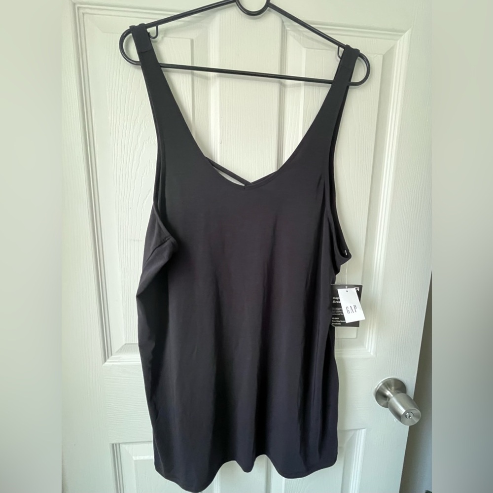 GAP Women's Charcoal Tank Top